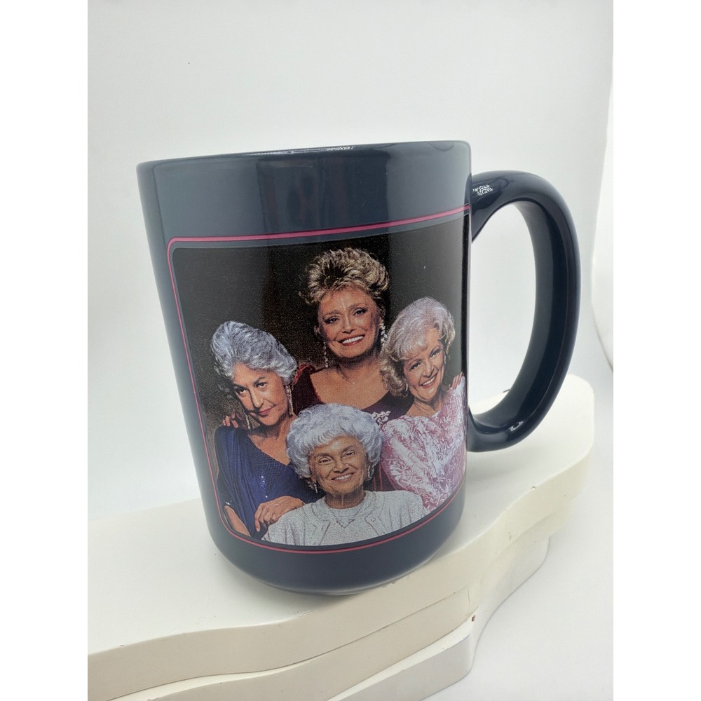 The Golden Girls Gray Ceramic Mug Dorothy Rose Blanche Sophia - Picture 2 of 6